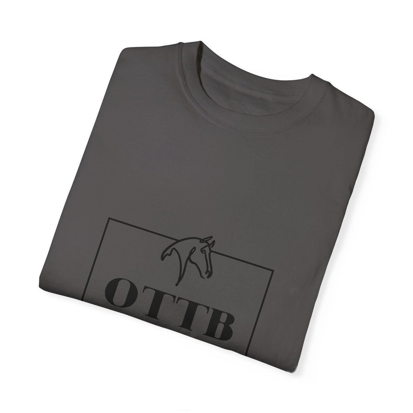 OTTB Lives Matter Square Logo Garment-Dyed T-shirt