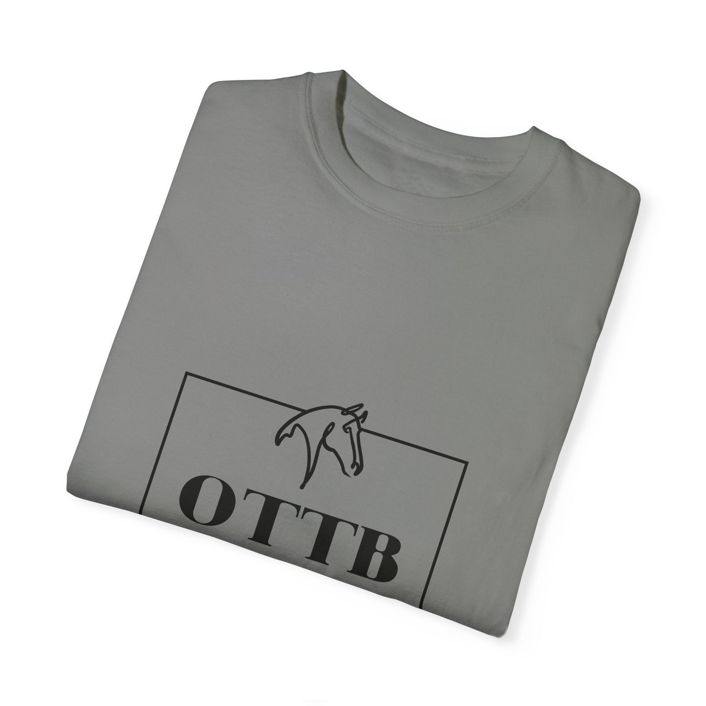 OTTB Lives Matter Square Logo Garment-Dyed T-shirt