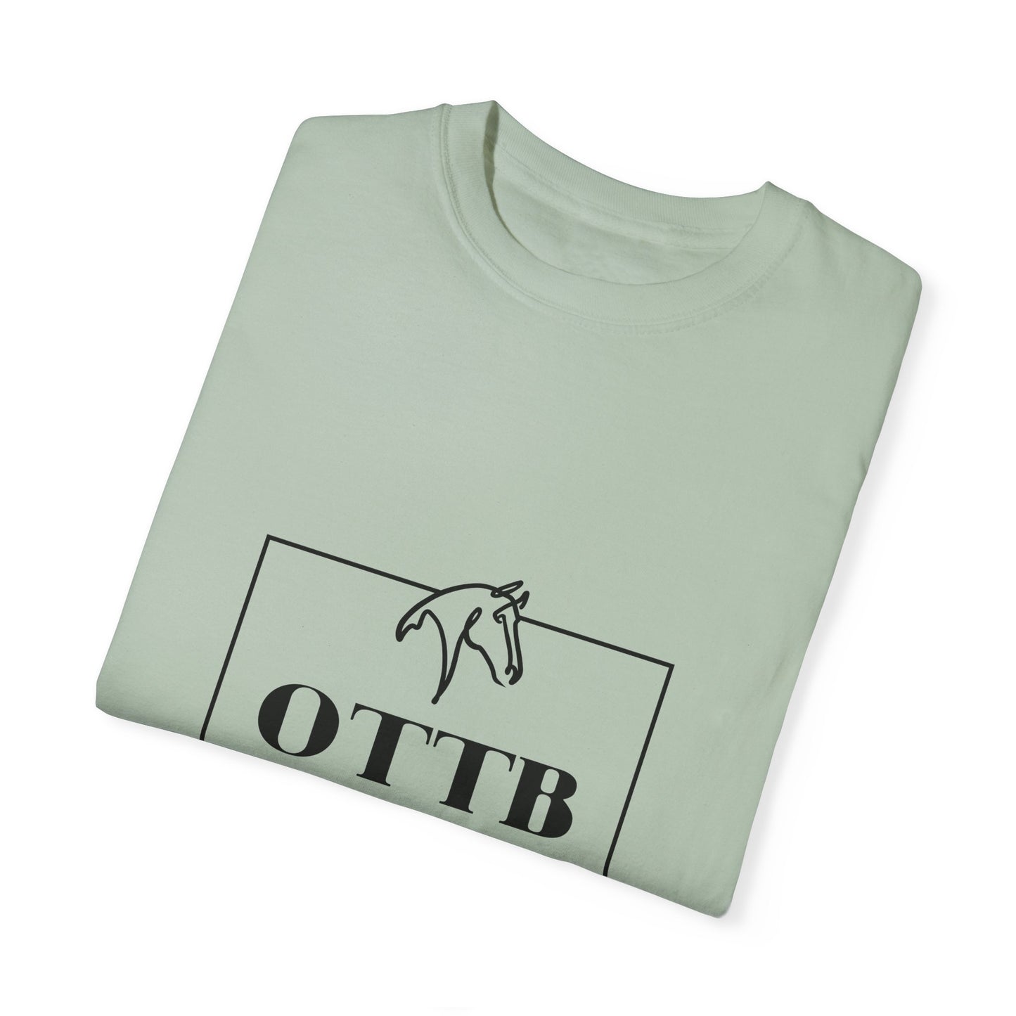 OTTB Lives Matter Square Logo Garment-Dyed T-shirt