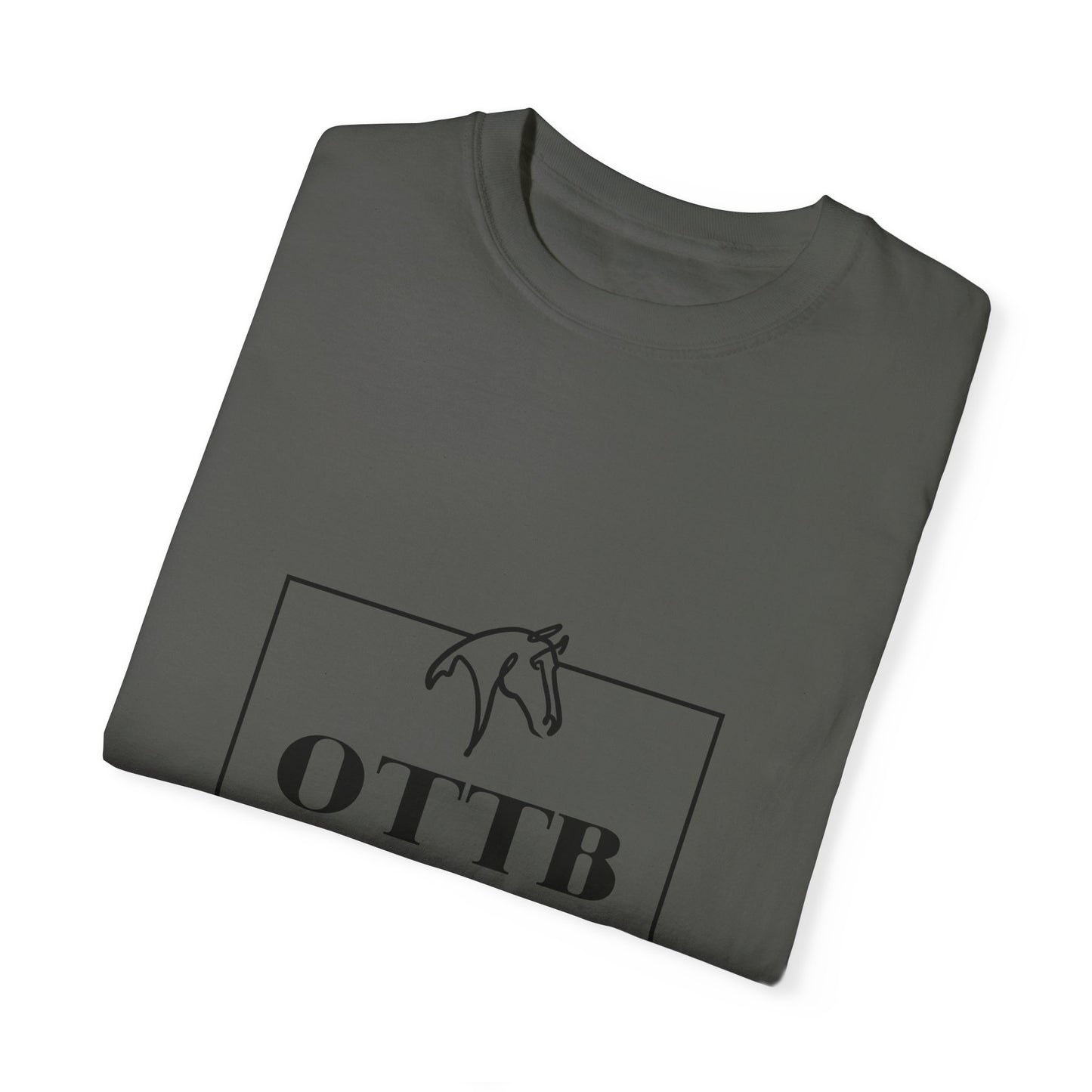 OTTB Lives Matter Square Logo Garment-Dyed T-shirt